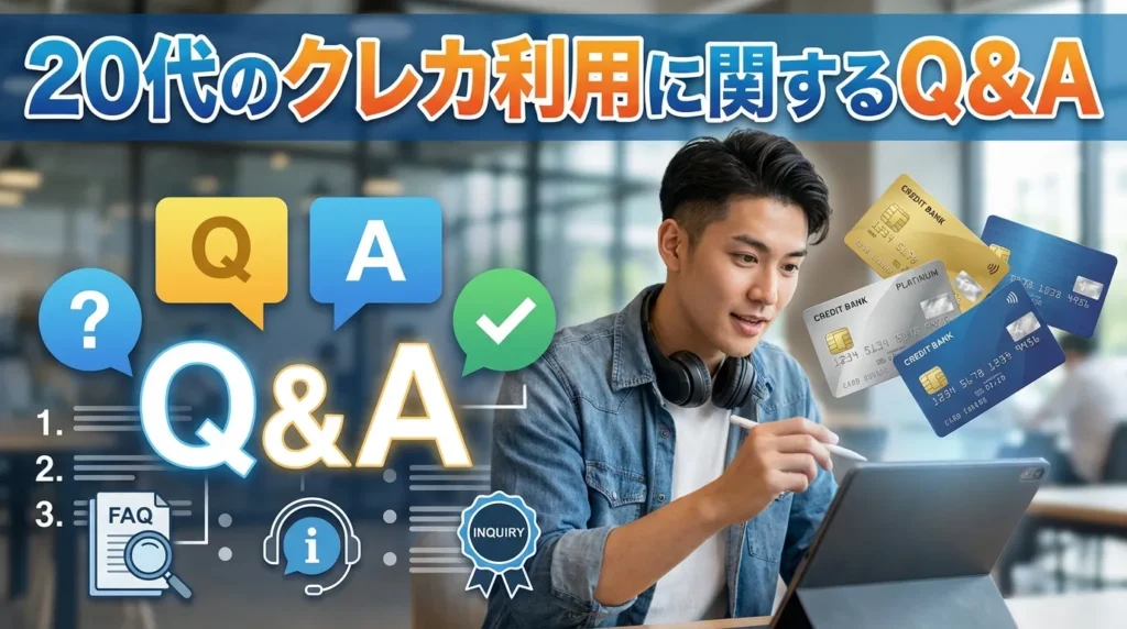 知恵袋でよくある20代のカード利用相談