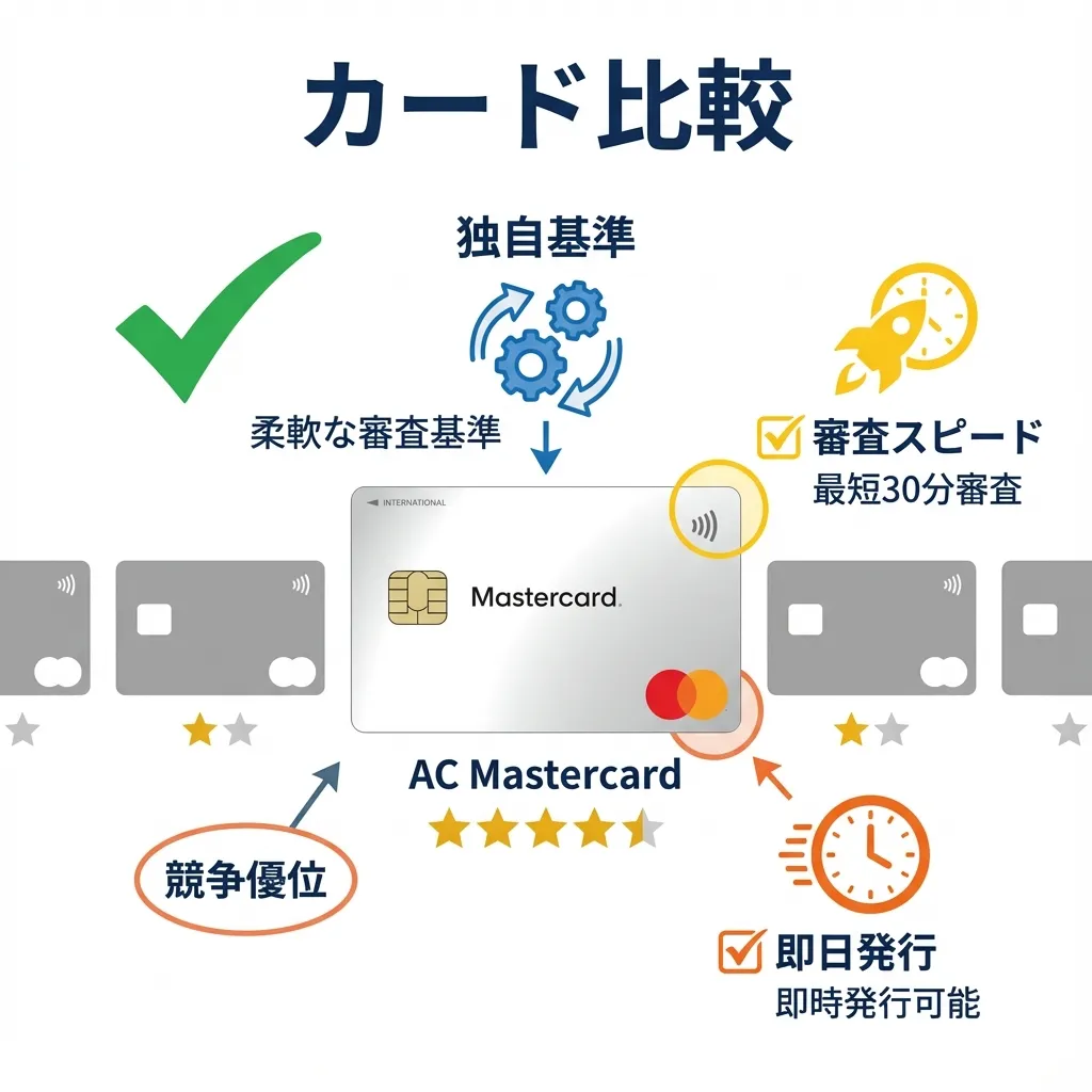 他カードとの比較