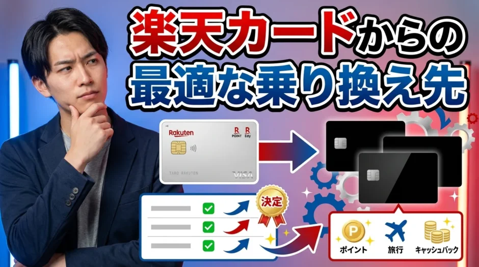 楽天カード改悪で年間損失5万円超えの衝撃！最適な乗り換え先カードと損失を最小化する完全ガイド【2026年最新版】