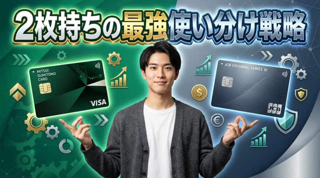 2枚持ちで最強の組み合わせにする使い分け戦略