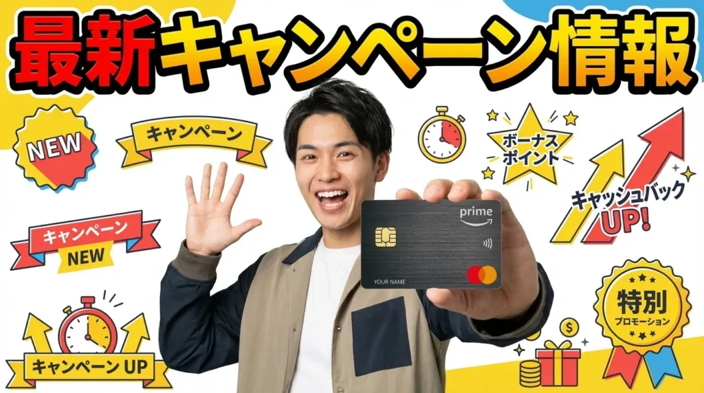Amazonマスターカード最新キャンペーン情報