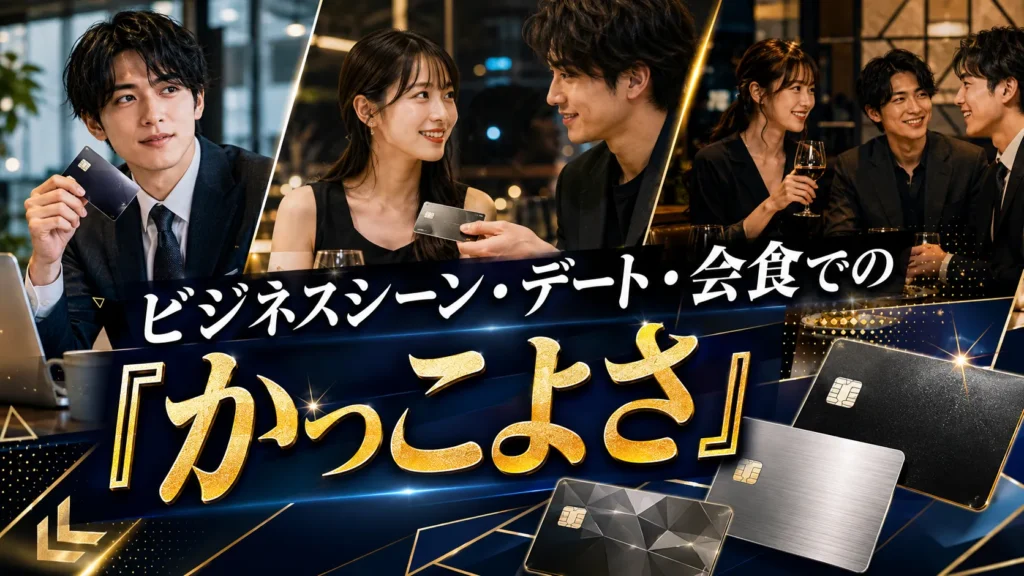 ビジネスシーン・デート・会食での「かっこよさ」