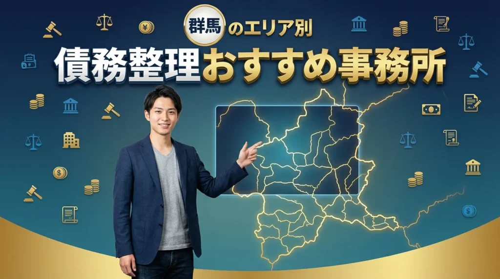 【群馬県のエリア別】おすすめ債務整理事務所の一覧