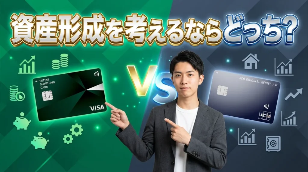 クレカ積立・投資サービスとの連携 資産形成を考えるなら