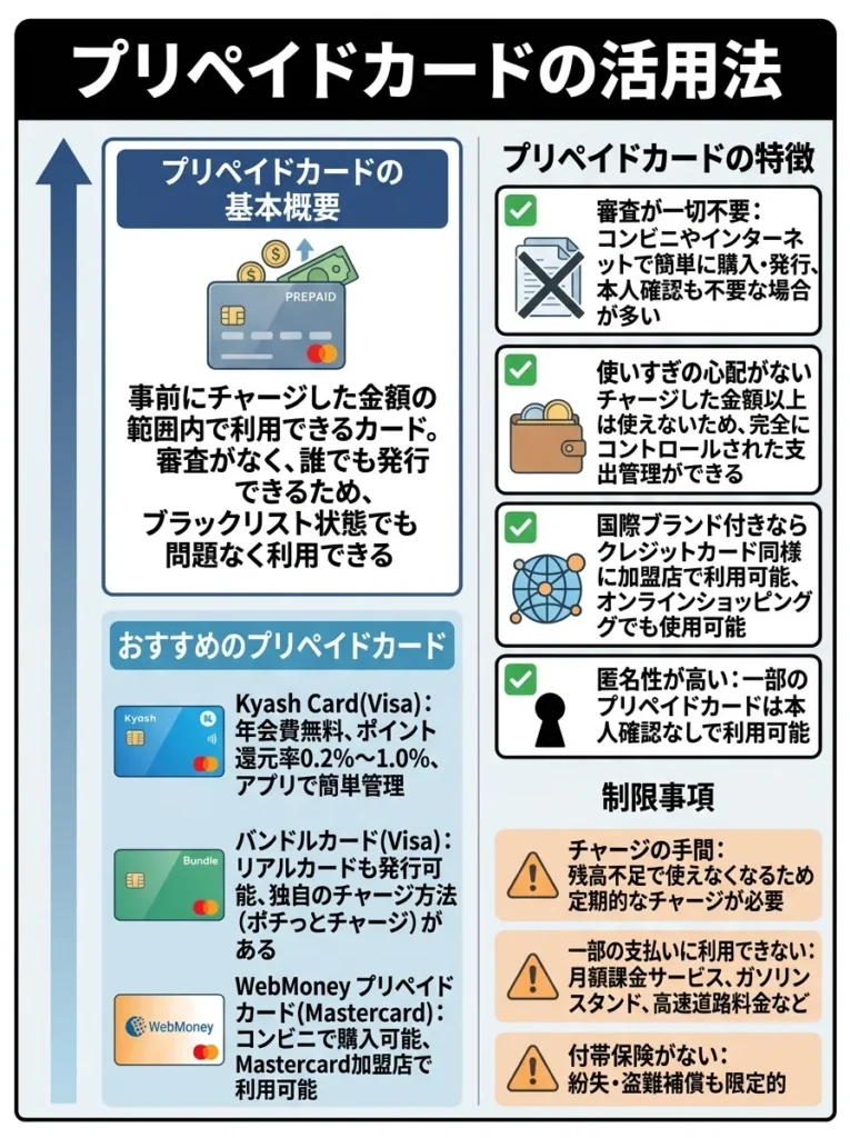 プリペイドカードの活用法
