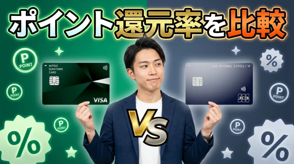 ポイント還元率を徹底比較 基本還元率と特約店での違い