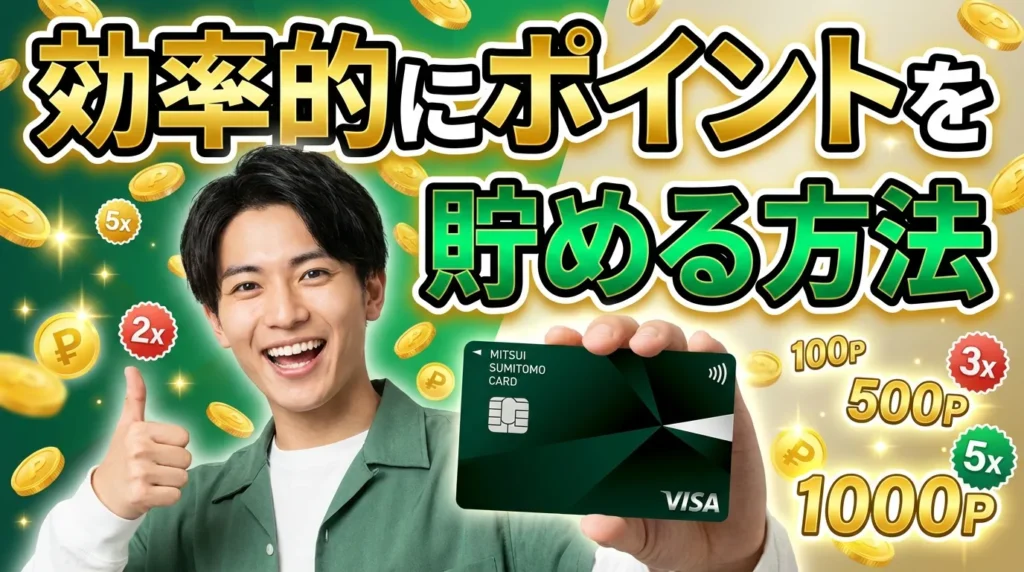 三井住友カード(NL)のメリットを最大化する賢い使い方