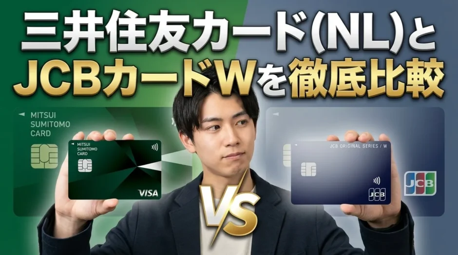 三井住友カード（NL）とJCBカードWを徹底比較本当にお得なのはどっち利用シーン別で選ぶクレジットカード