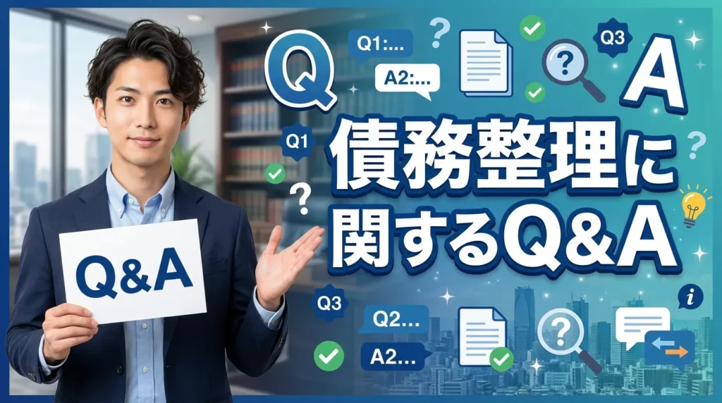 債務整理に関するよくある質問