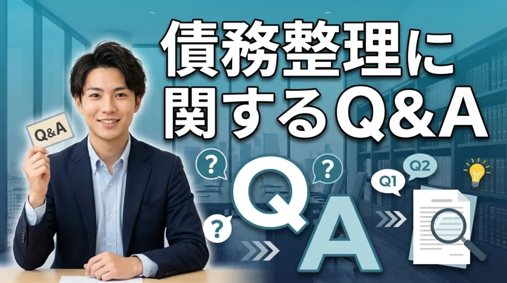 債務整理に関するよくある質問