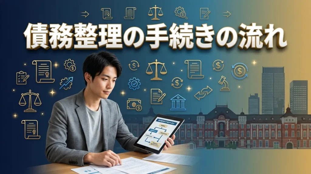 債務整理の手続きの流れと期間