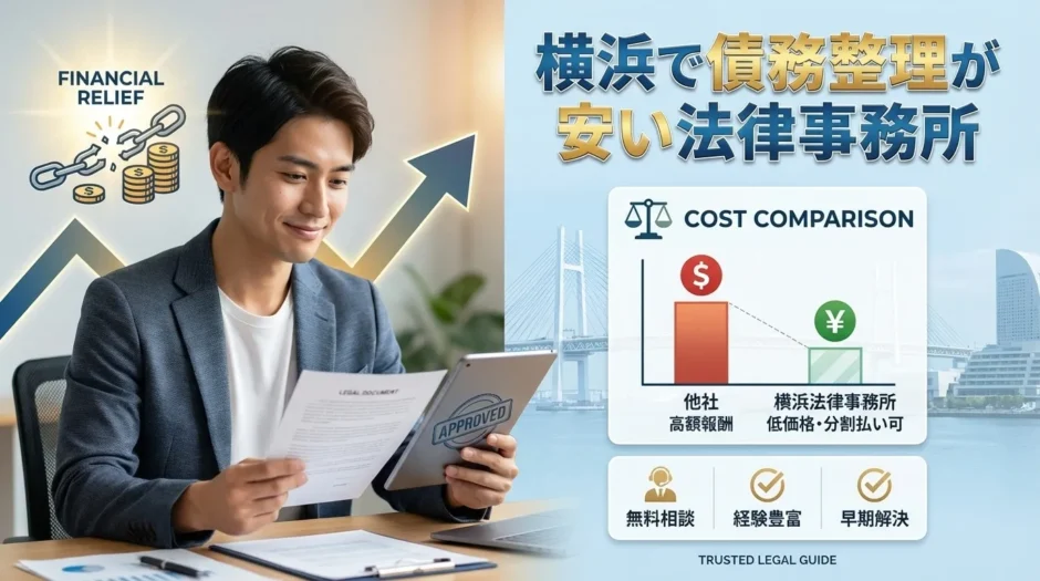 債務整理を横浜で安く依頼したい方へ【2026年最新ガイド】費用相場と事務所選びの完全マニュアル