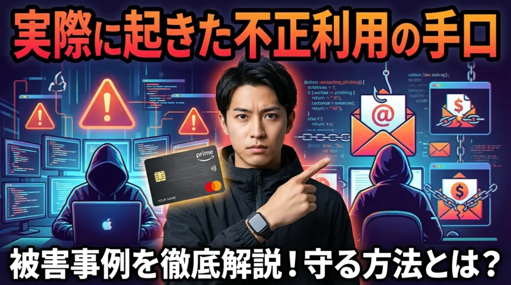 実際に起きたAmazonマスターカード不正利用の手口