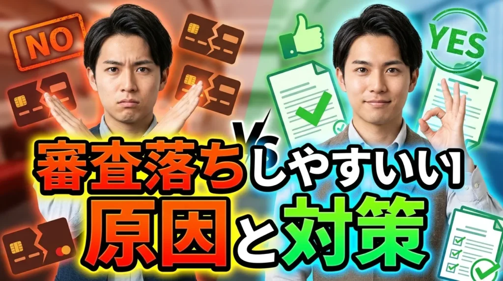 審査に落ちやすい9つの原因と具体的な対策