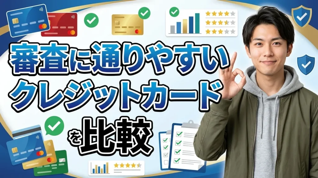 審査に通りやすいクレジットカードの結論 今すぐ申し込むべきカード5選