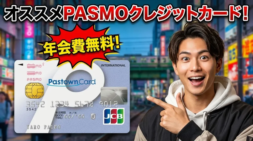 年会費無料で使えるPASMOクレジットカードおすすめ5選