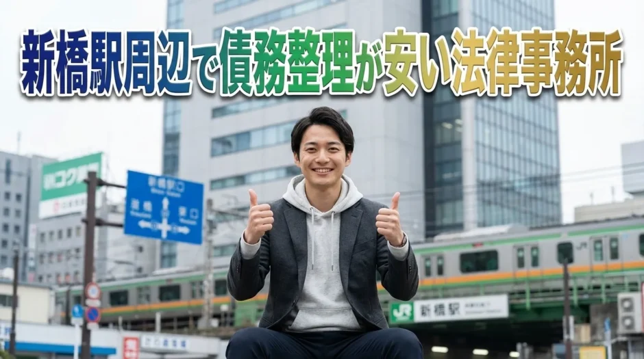 新橋駅周辺で債務整理が安い法律事務所おすすめランキング【2026年最新版】費用・口コミ徹底比較