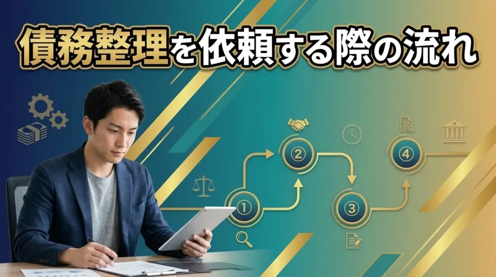 新橋駅周辺で債務整理を依頼する際の流れ