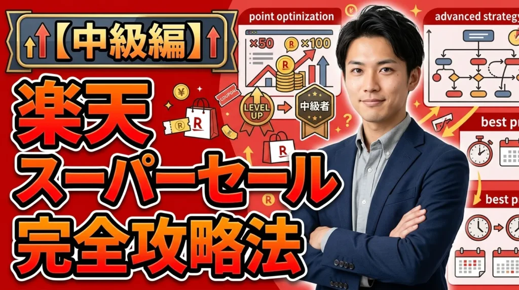 楽天スーパーセールの攻略法【中級編】ポイント最大化テクニック