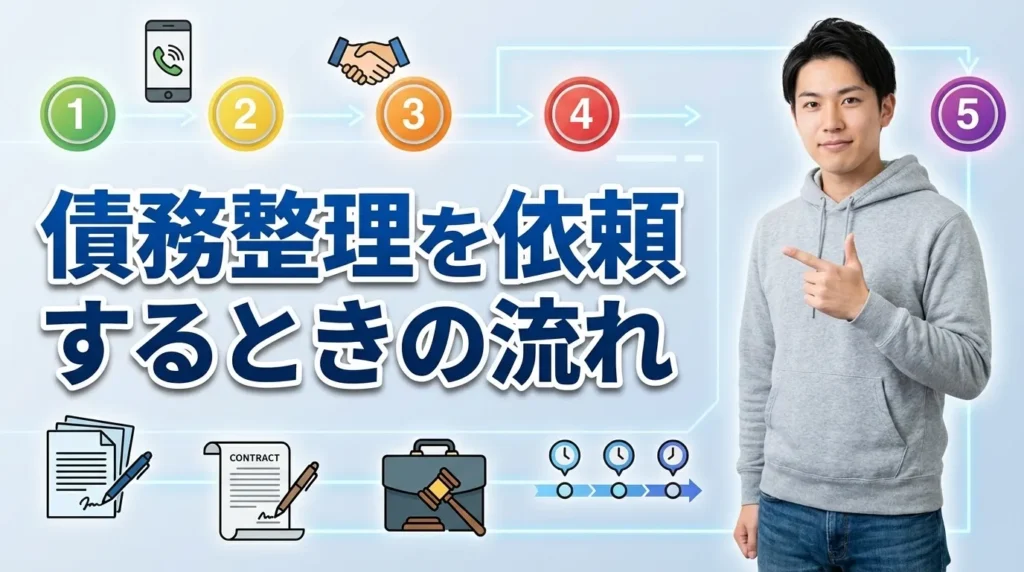 横浜で債務整理を依頼する際の流れ