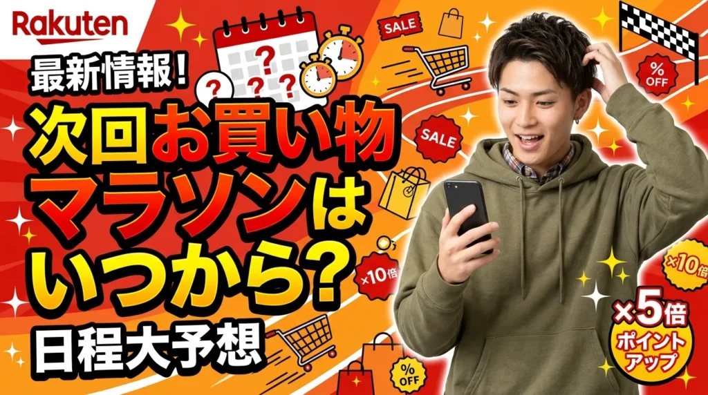 次回のお買い物マラソンはいつから?【2026年最新情報】