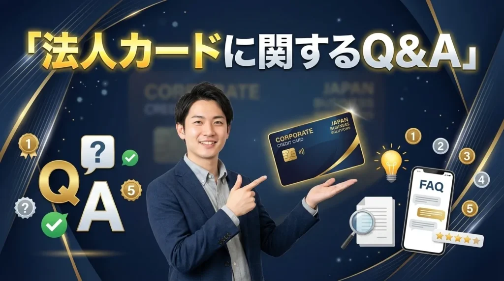 法人カードに関するよくある質問
