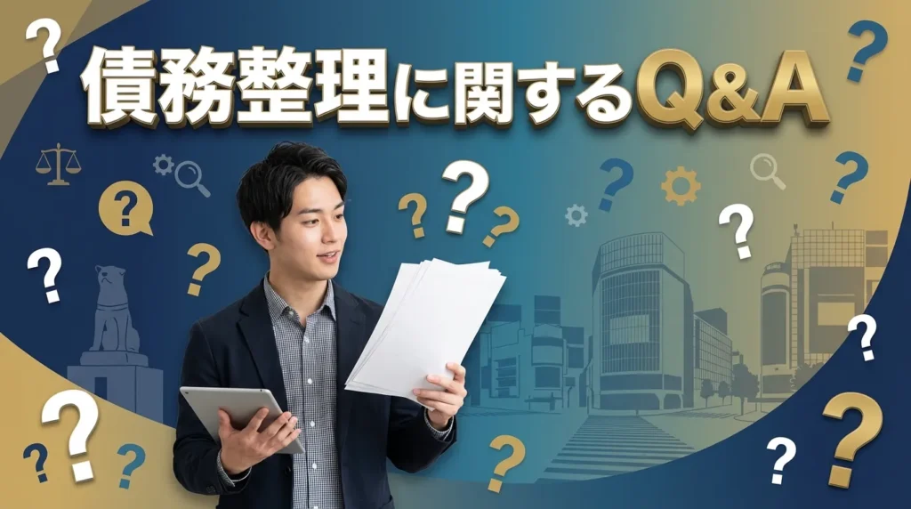 渋谷での債務整理に関するよくある質問