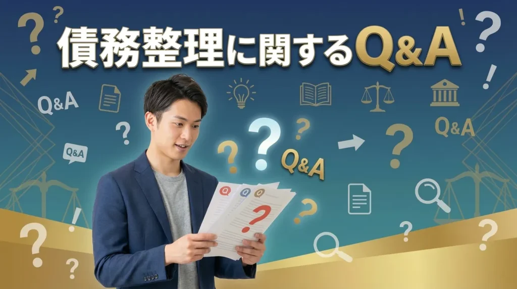群馬で債務整理をする際によくある質問