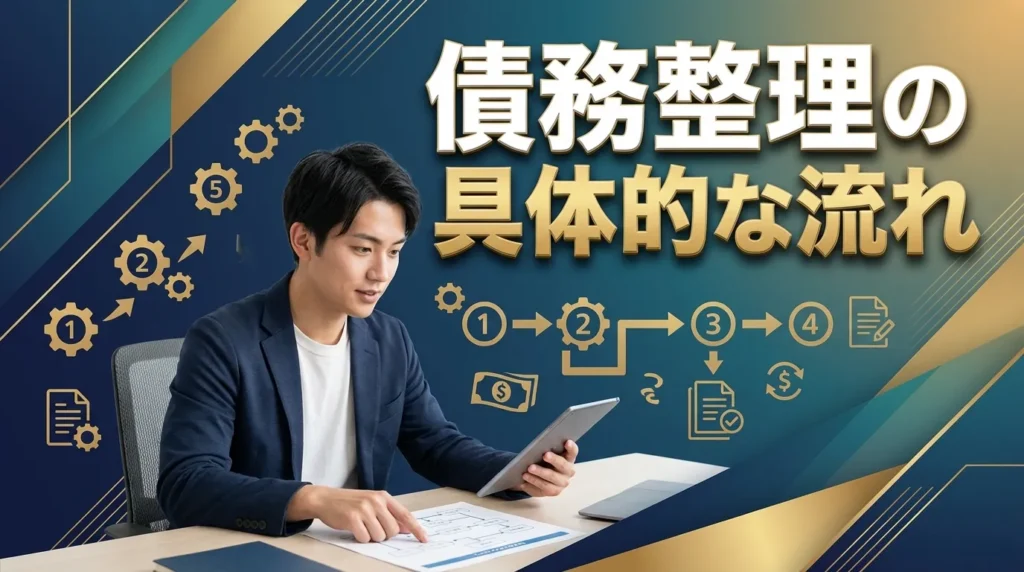 群馬県内で債務整理をする際の具体的な流れ