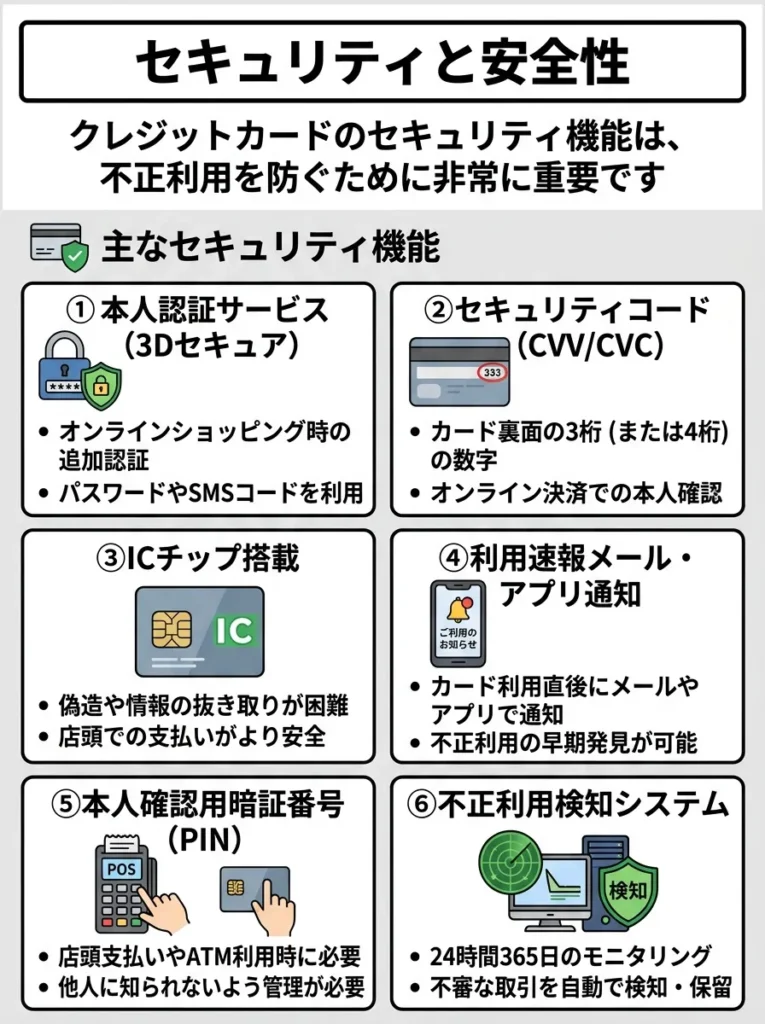 セキュリティと安全性